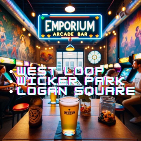 Experience Retro Fun and Modern Entertainment at Emporium Arcade Bar in Chicago