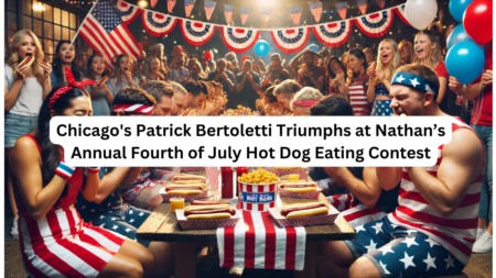 Chicago's Patrick Bertoletti Triumphs at Nathan’s Annual Fourth of July Hot Dog Eating Contest